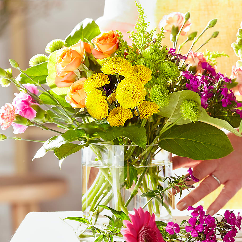 Bold & Bright – A Florist Original – Caines Flowers, Barberton OH