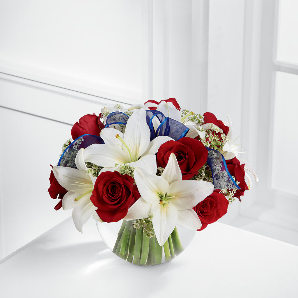 Independence Bouquet – Caines Flowers, Barberton OH
