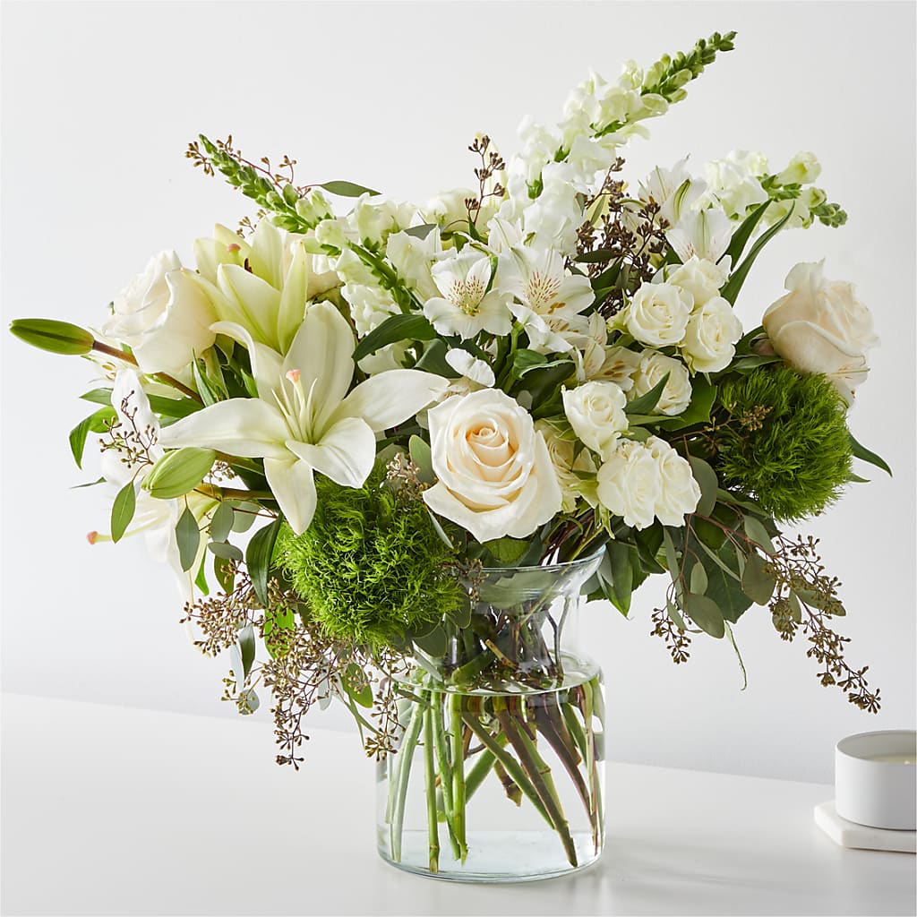 Fresh Linen Bouquet – Caines Flowers, Barberton OH