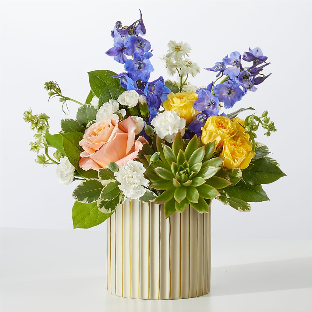 Cobalt Reverie Bouquet – Caines Flowers, Barberton OH