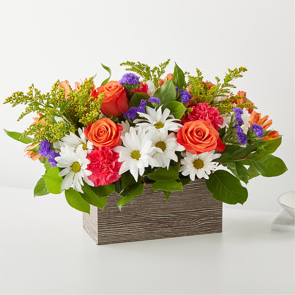 Oopsie Daisy Box Bouquet – Caines Flowers, Barberton OH