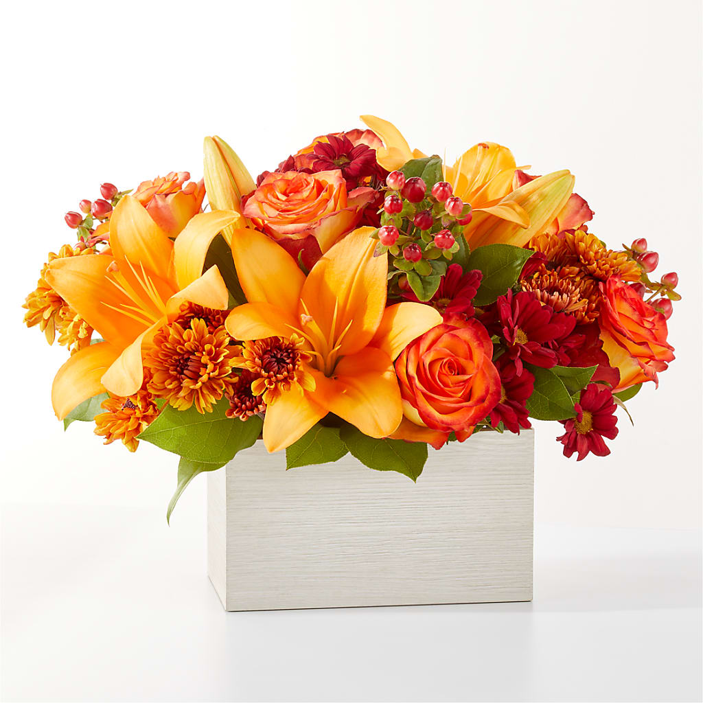 Backyard Bonfire Bouquet – Caines Flowers, Barberton OH