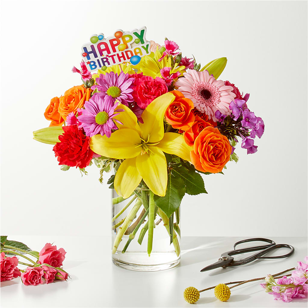 Cue the Confetti - A Florist Original – Caines Flowers, Barberton OH