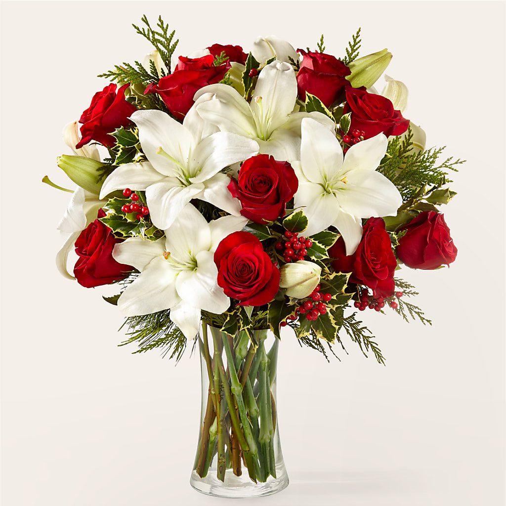 Sparkling Snowflakes Bouquet – Caines Flowers, Barberton OH