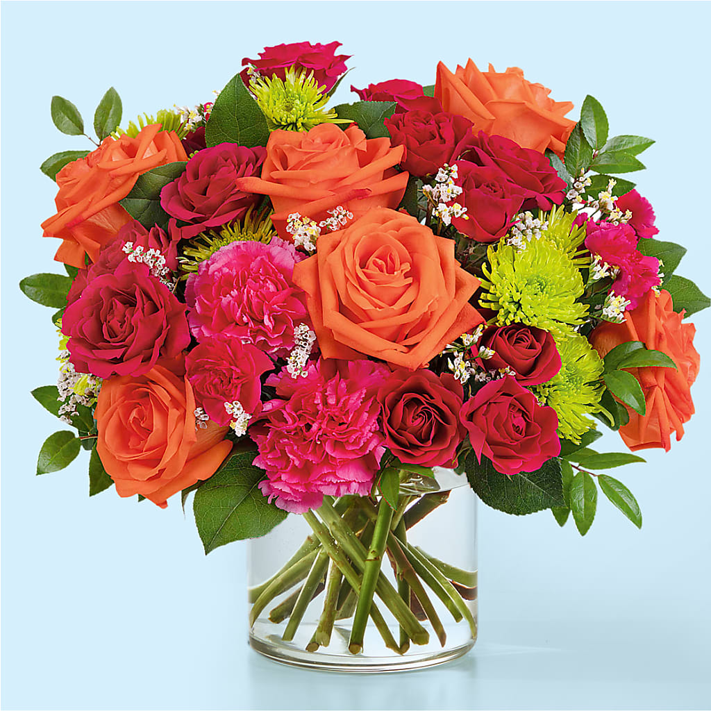 Colorful Carnival Bouquet – Caines Flowers, Barberton OH