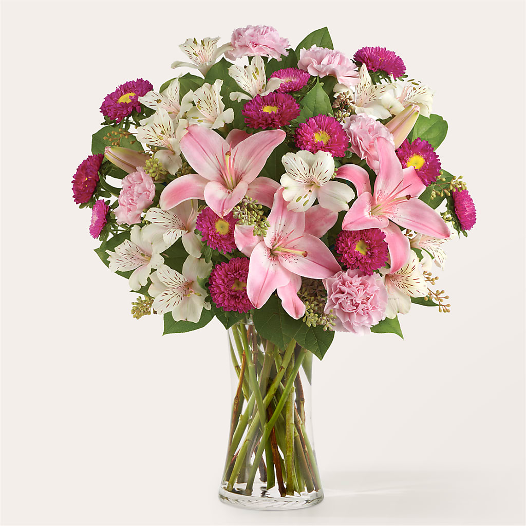 Feeling Fuchsia Bouquet – Caines Flowers, Barberton OH