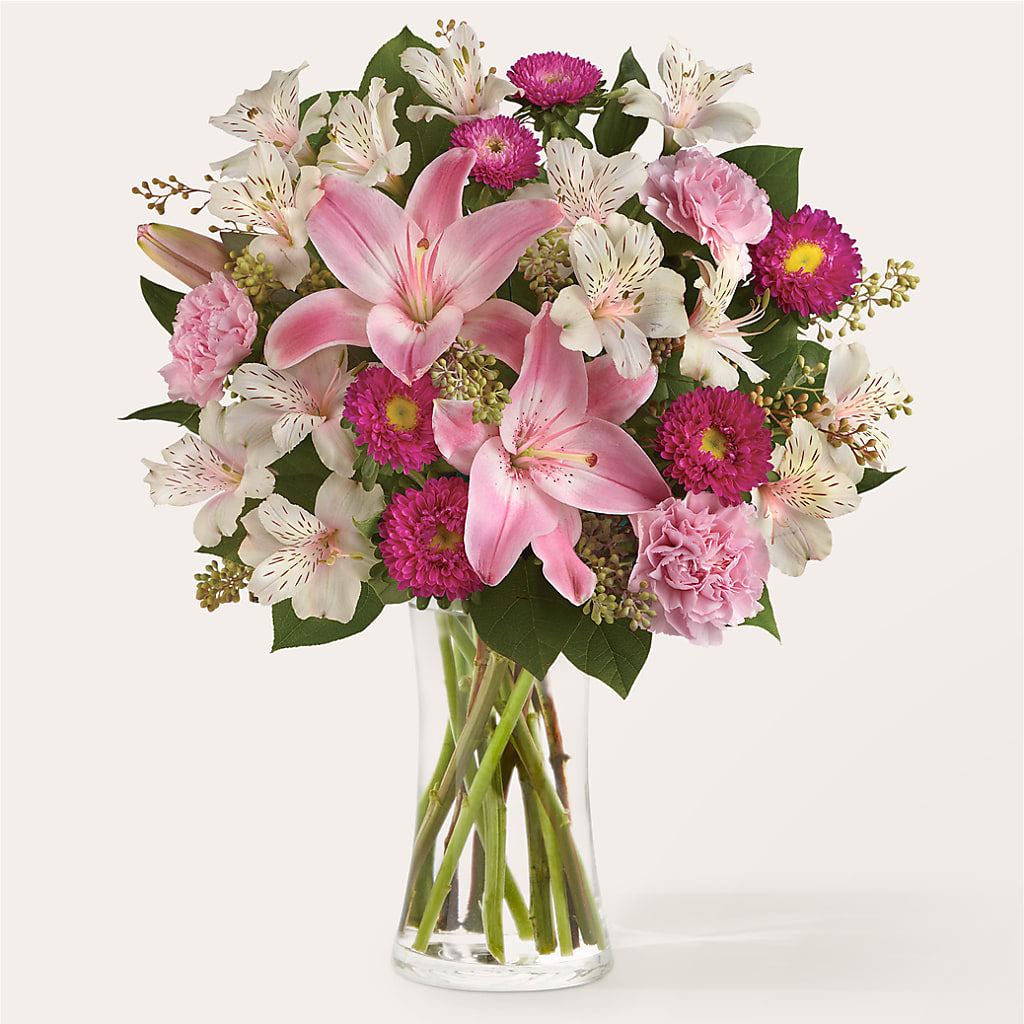 Feeling Fuchsia Bouquet – Caines Flowers, Barberton OH
