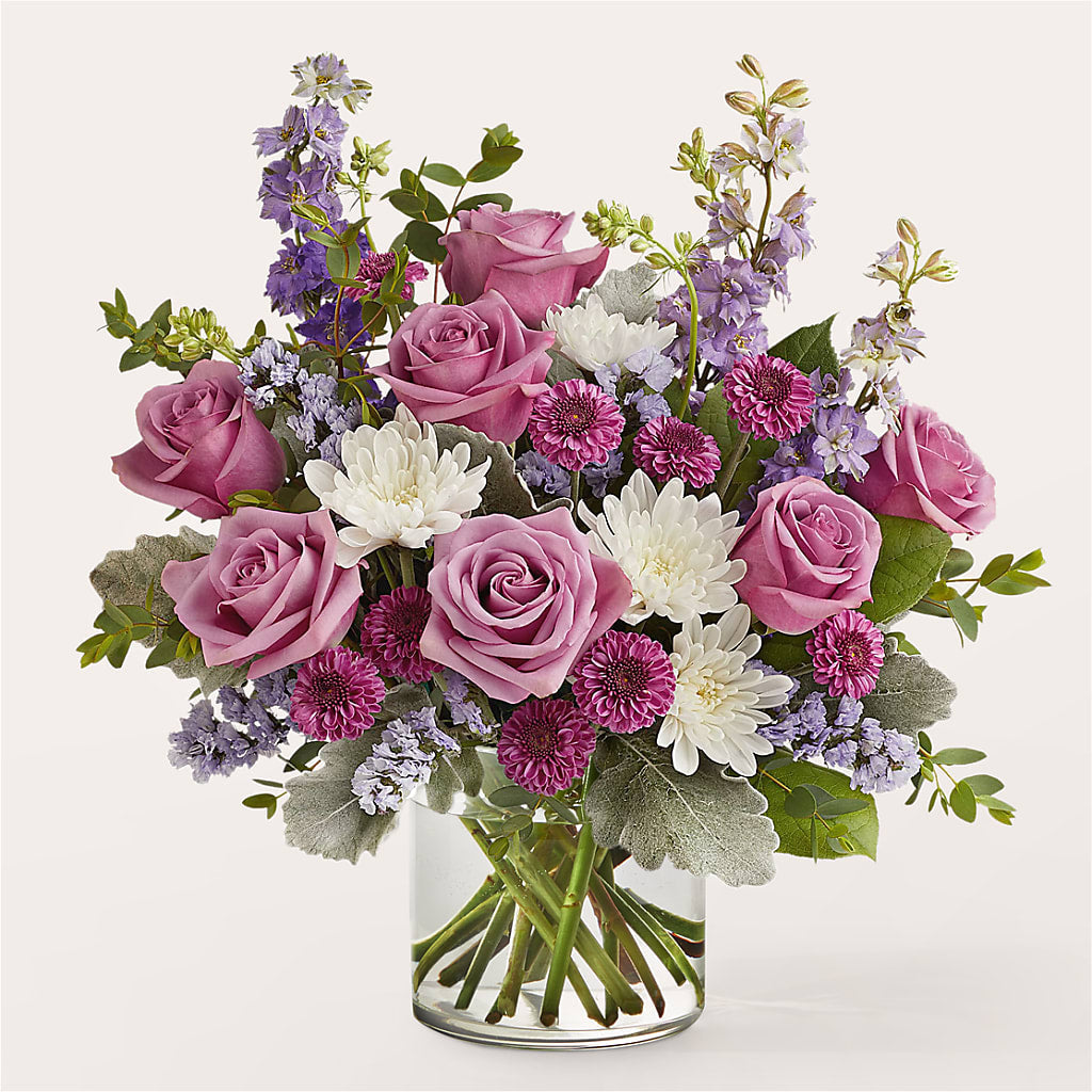 Violet Frost Bouquet – Caines Flowers, Barberton OH