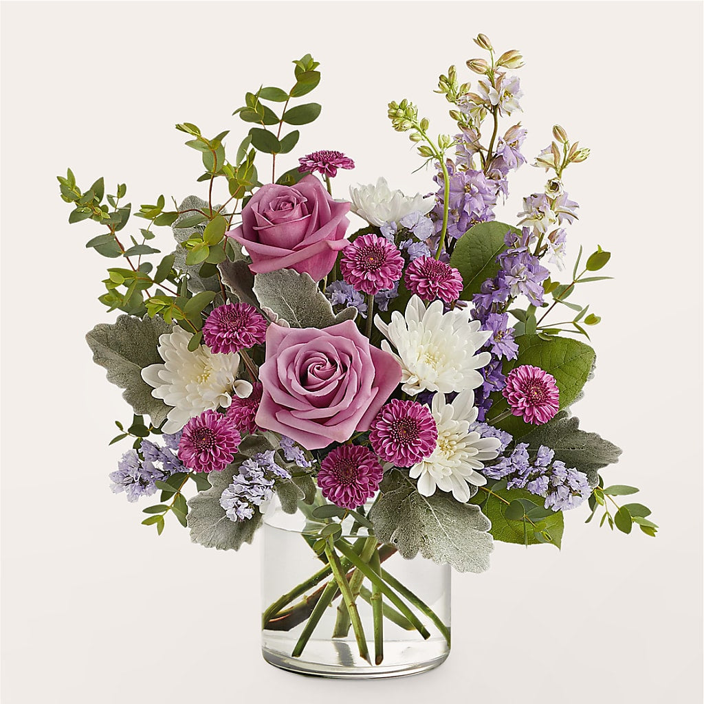 Violet Frost Bouquet – Caines Flowers, Barberton OH