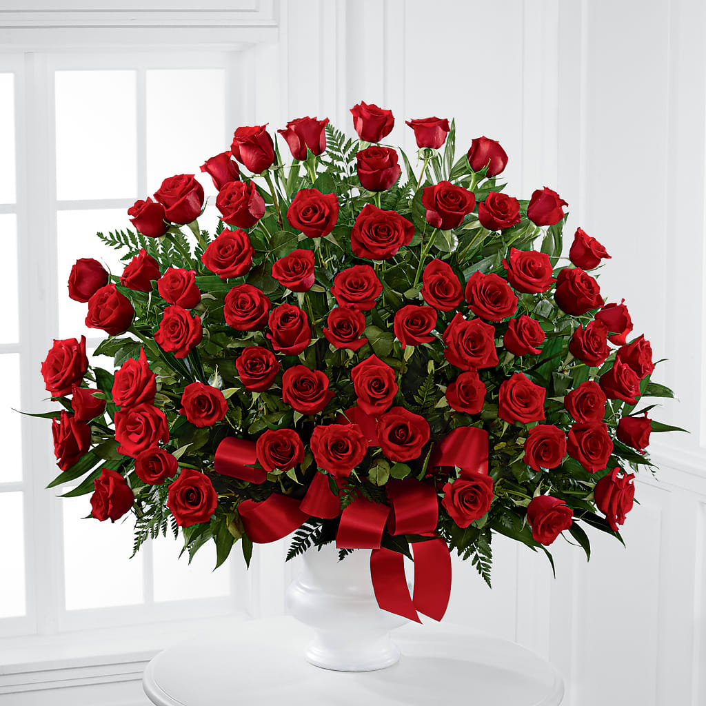 Blessed with Love Arrangement – Caines Flowers, Barberton OH
