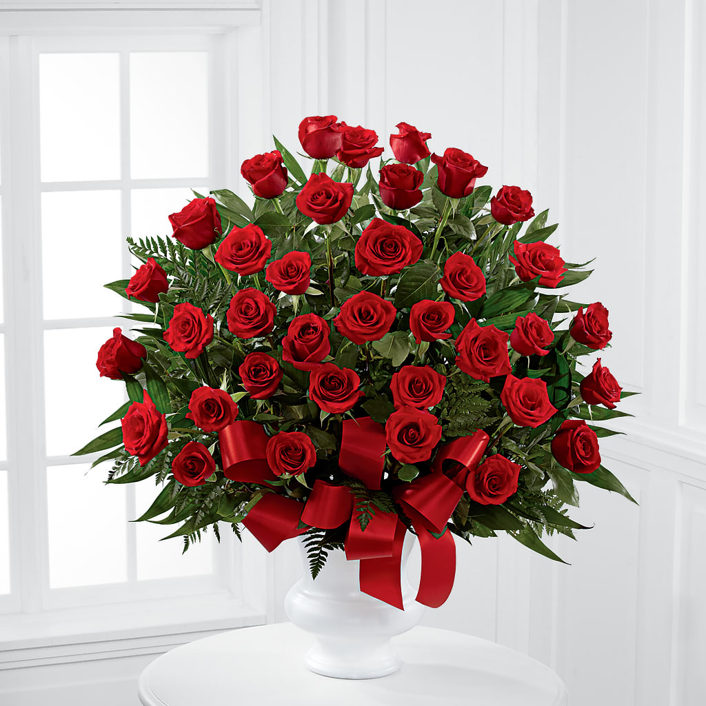 Blessed with Love Arrangement – Caines Flowers, Barberton OH