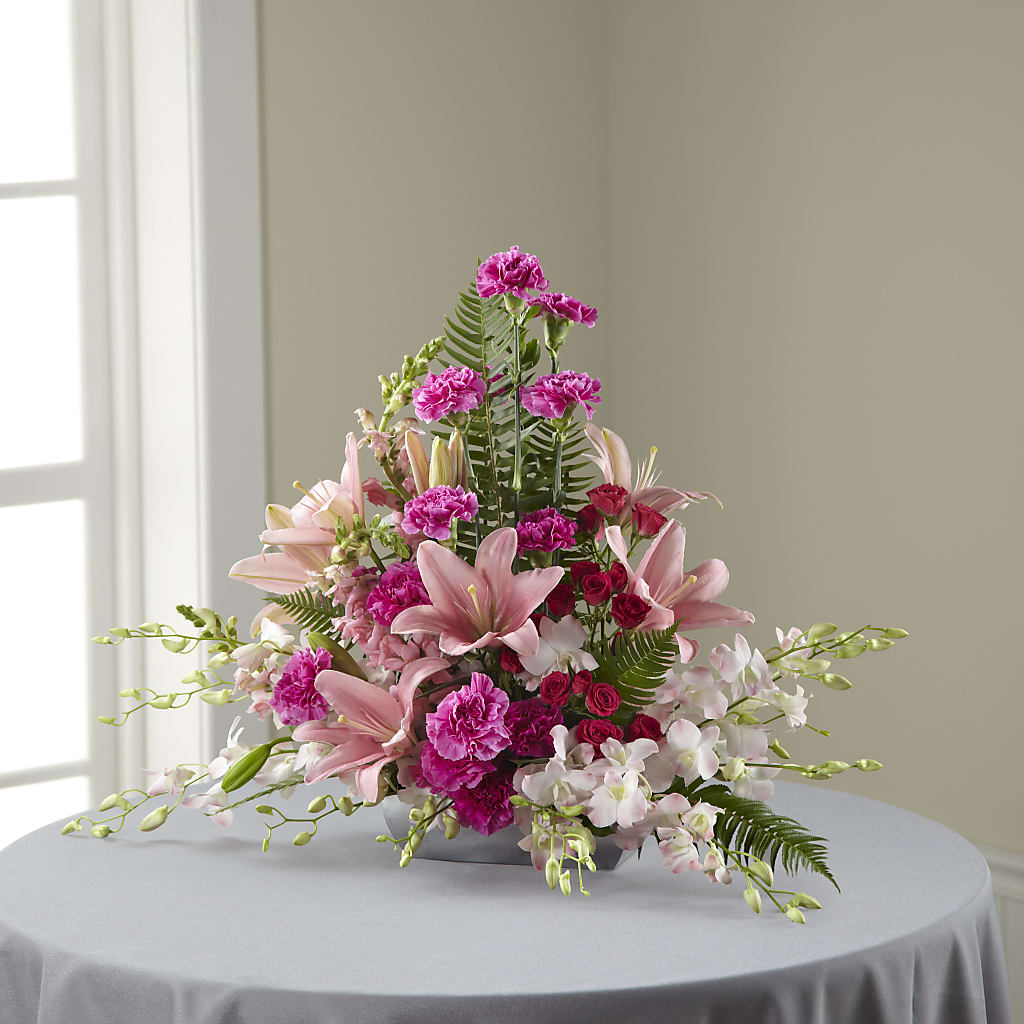 Uplifting Moments Arrangement – Caines Flowers, Barberton OH