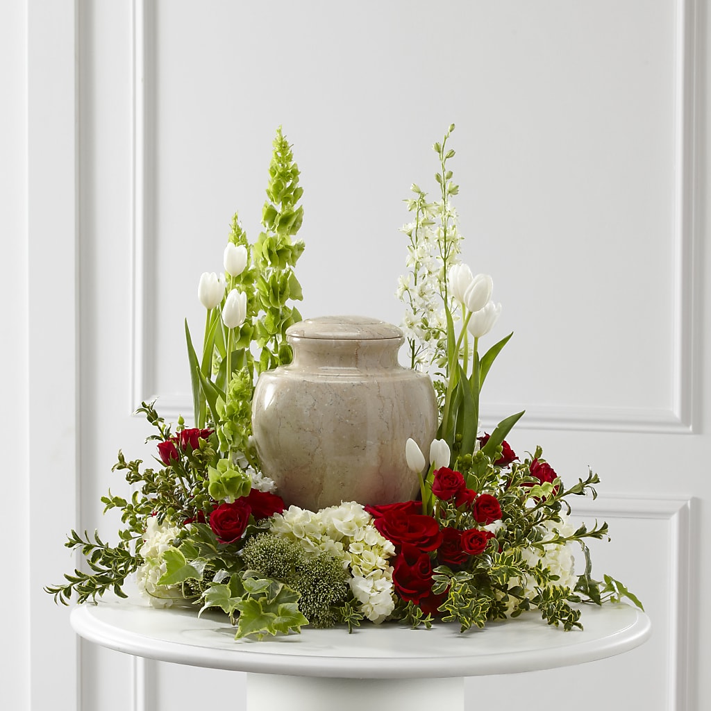 Tears of Comfort Arrangement – Caines Flowers, Barberton OH