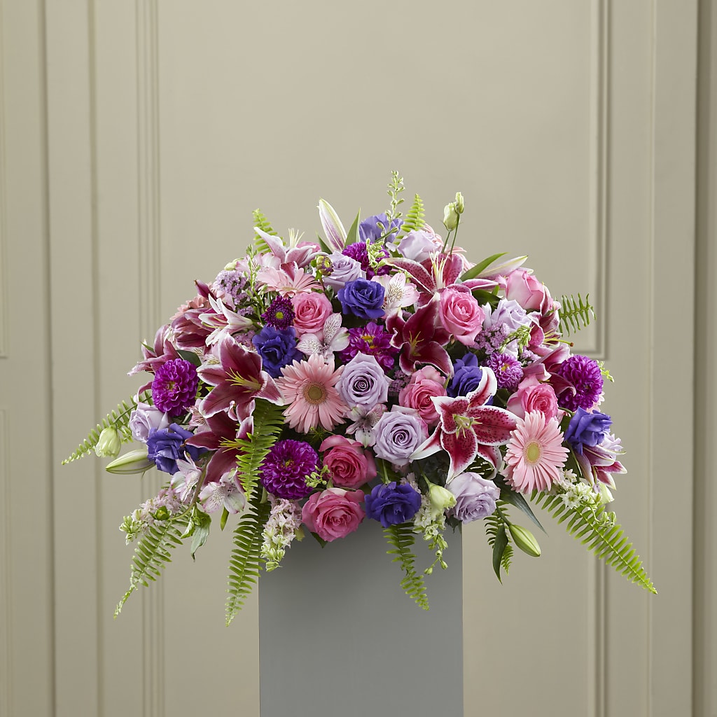 Fare Thee Well Pedestal – Caines Flowers, Barberton OH