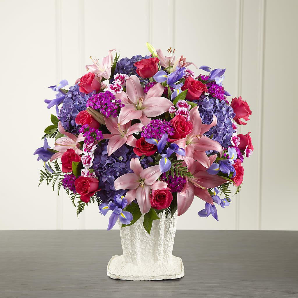 We Fondly Remember Arrangement – Caines Flowers, Barberton OH