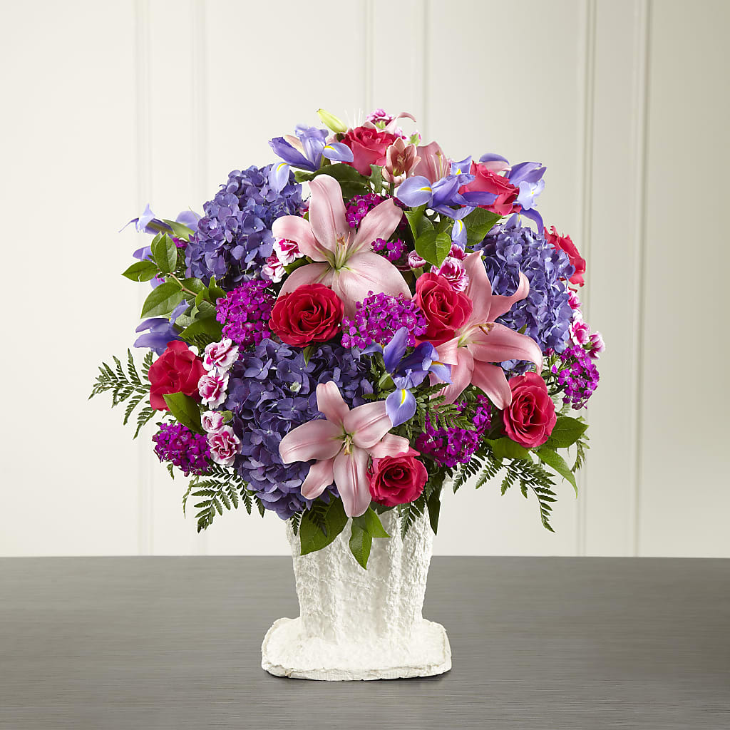 We Fondly Remember Arrangement – Caines Flowers, Barberton OH