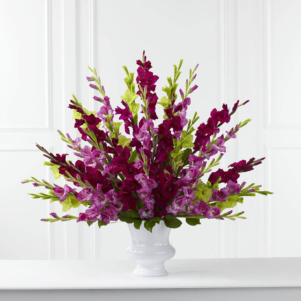 Solemn Offering Arrangement – Caines Flowers, Barberton OH