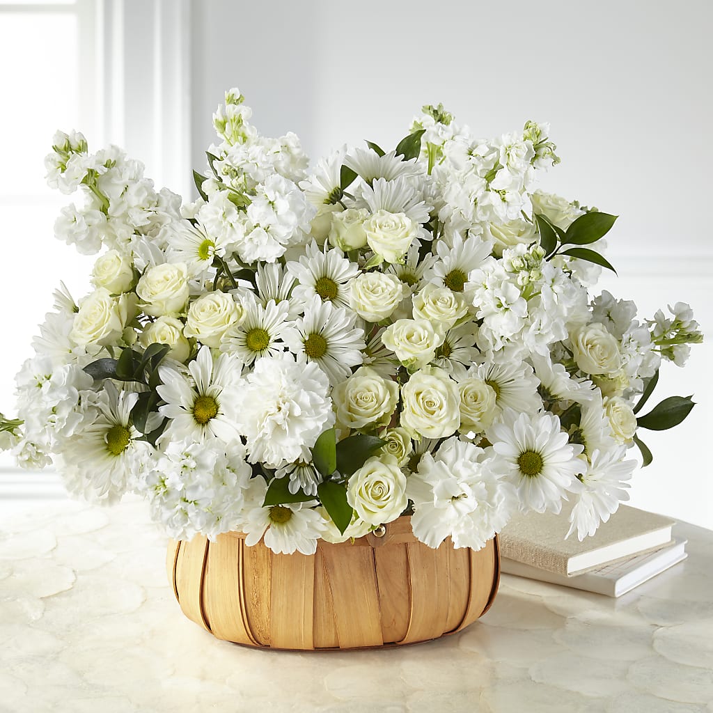 Graceful Garden Basket – Caines Flowers, Barberton OH