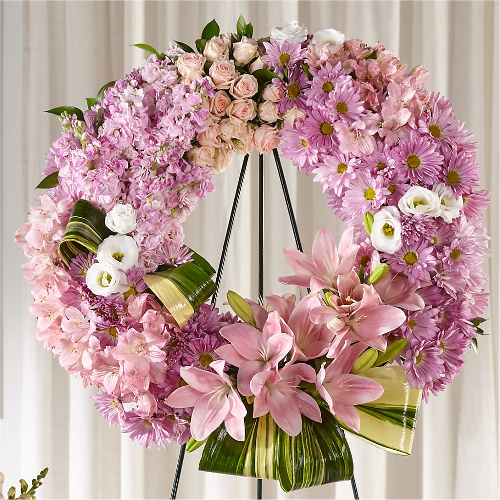 Gift of Warmth Wreath – Caines Flowers, Barberton OH