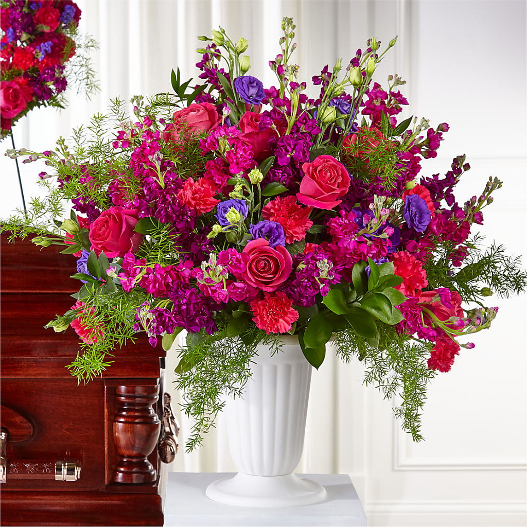 Eternal Day Arrangement – Caines Flowers, Barberton OH
