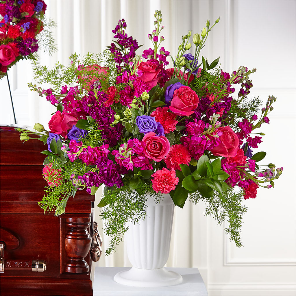 Eternal Day Arrangement – Caines Flowers, Barberton OH