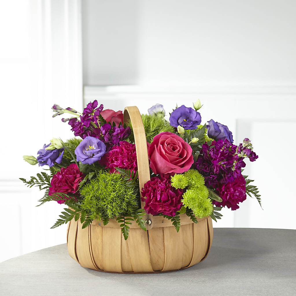 Serene Sanctuary Basket – Caines Flowers, Barberton OH