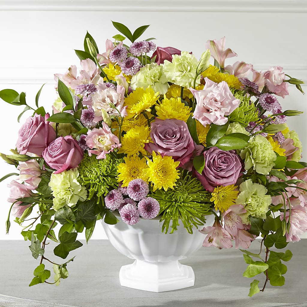 Healing Thoughts Arrangement – Caines Flowers, Barberton OH