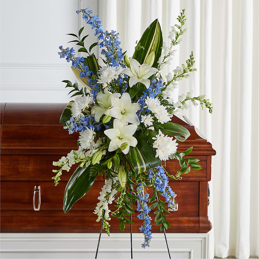 Eternal Impressions Standing Spray – Caines Flowers, Barberton OH