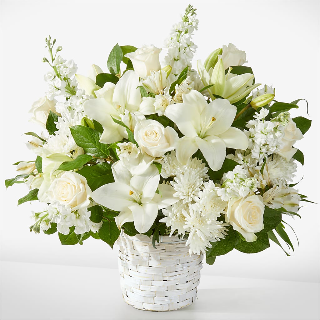 Peaceful Reflections Arrangement – Caines Flowers, Barberton OH