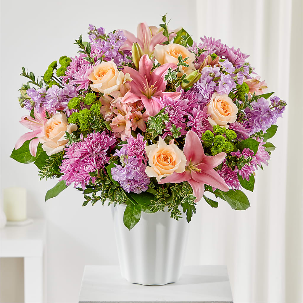 Supportive Embrace Tabletop Basket – Caines Flowers, Barberton OH