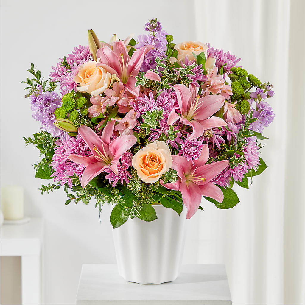 Supportive Embrace Tabletop Basket – Caines Flowers, Barberton OH