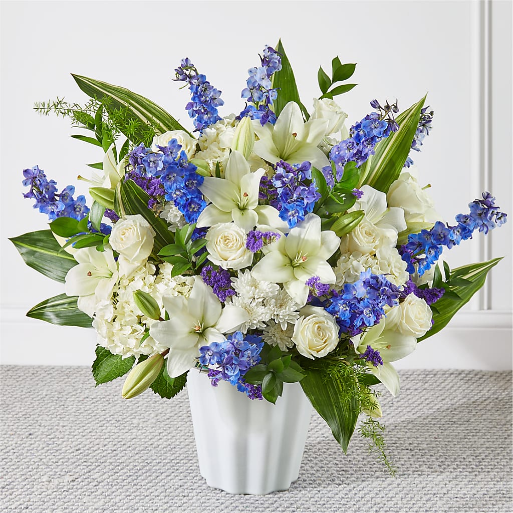 Take Comfort Floor Basket – Caines Flowers, Barberton OH