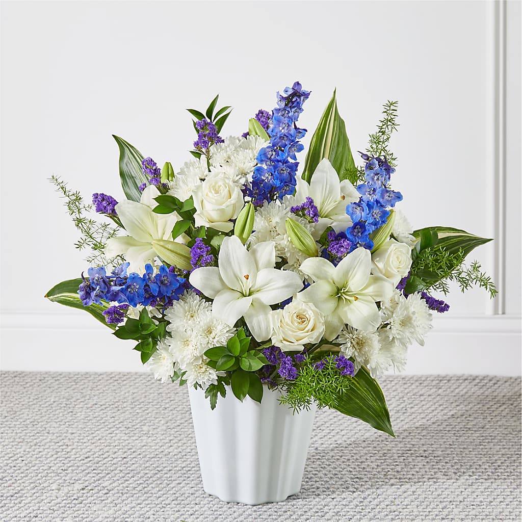 Take Comfort Floor Basket – Caines Flowers, Barberton OH