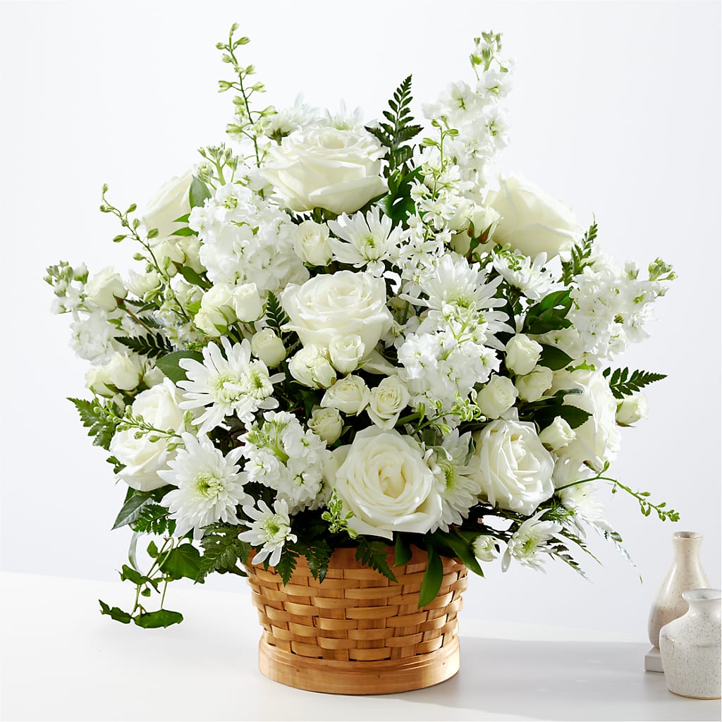 Heartfelt Condolences Arrangement – Caines Flowers, Barberton OH