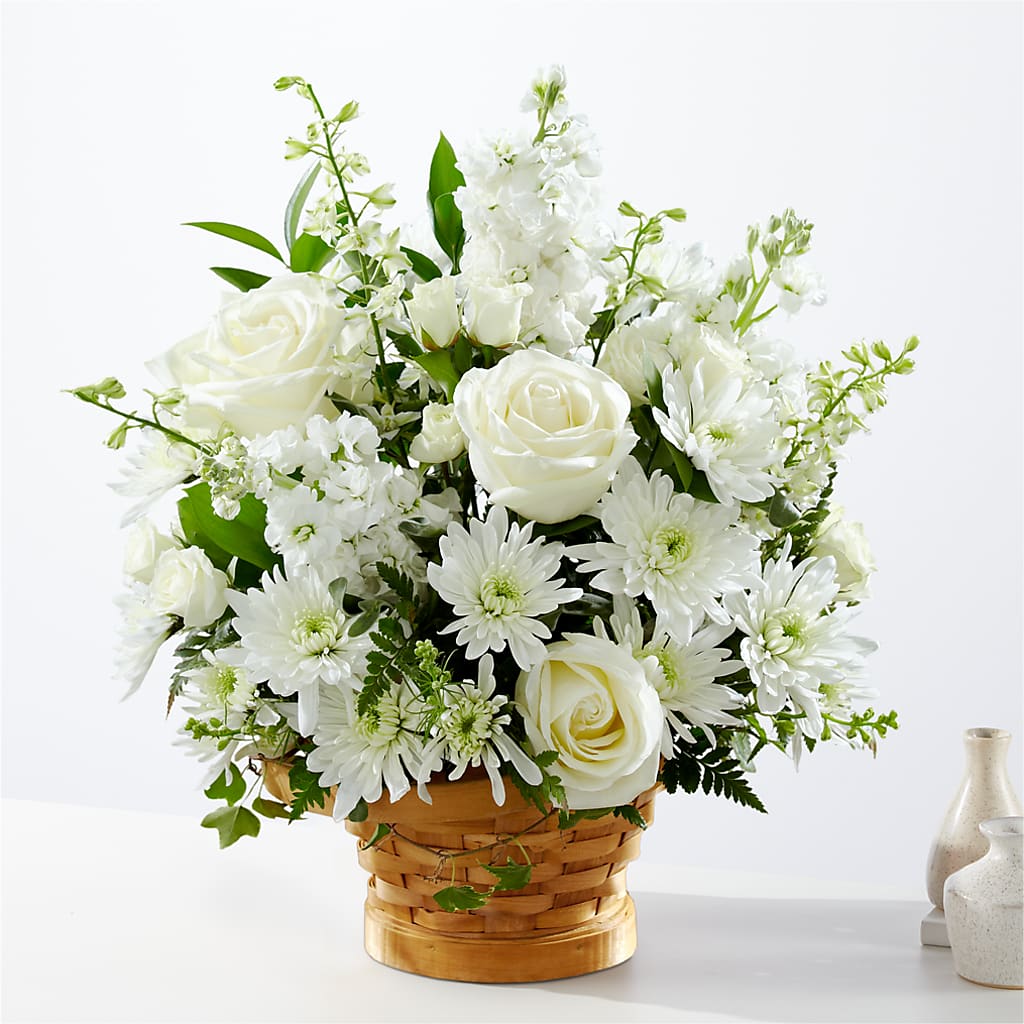 Heartfelt Condolences Arrangement – Caines Flowers, Barberton OH
