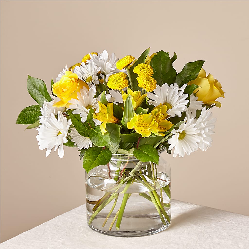 Sunny Sentiments Bouquet – Caines Flowers, Barberton OH