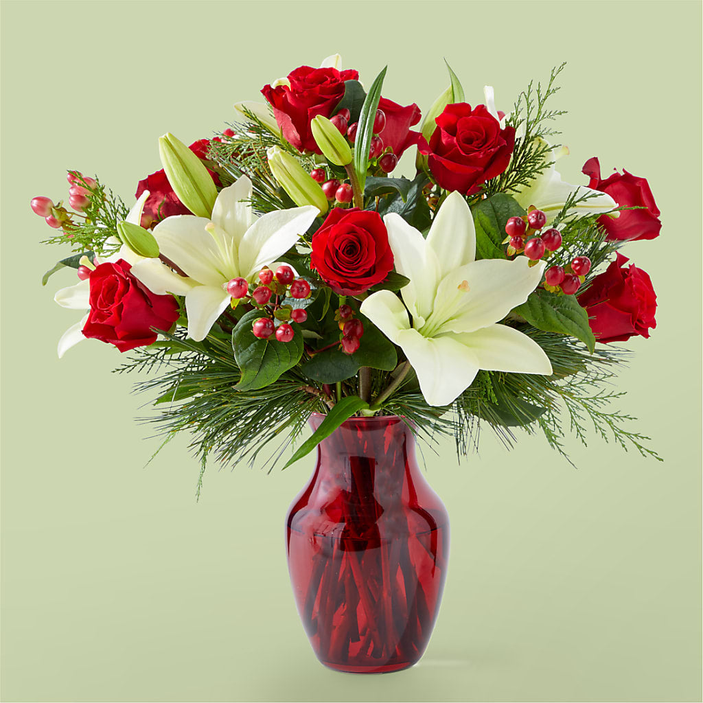 Evergreen Delight Bouquet – Caines Flowers, Barberton OH