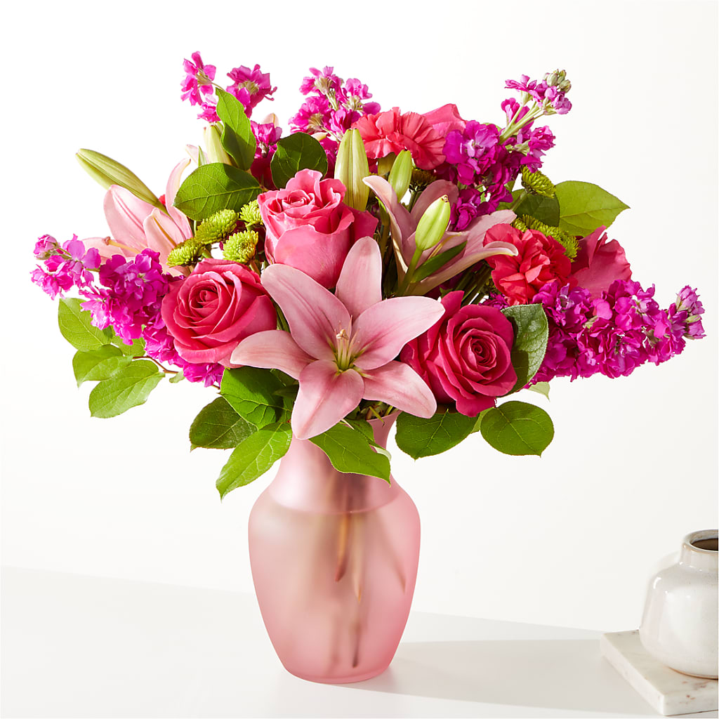 Watermelon Crush Bouquet – Caines Flowers, Barberton OH