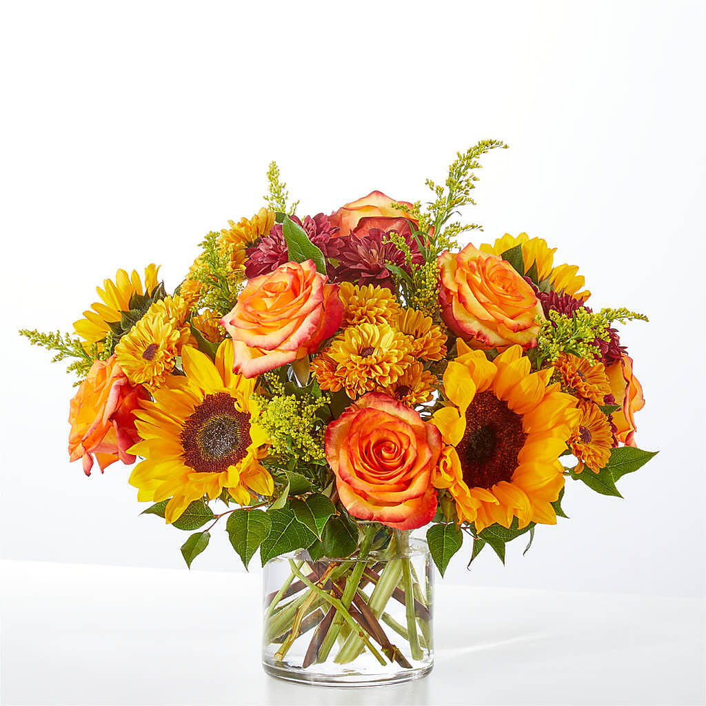 Flannel Scarf Bouquet – Caines Flowers, Barberton OH