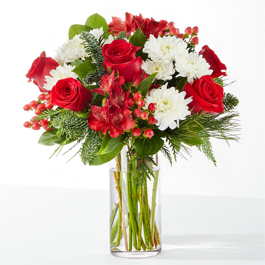 Letters to Santa Bouquet – Caines Flowers, Barberton OH