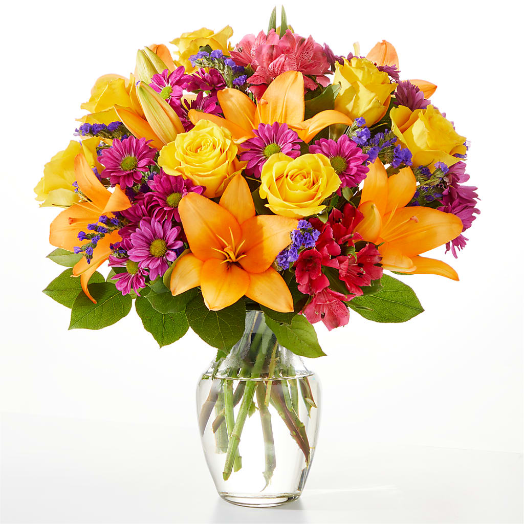Colorful Visions Bouquet – Caines Flowers, Barberton OH