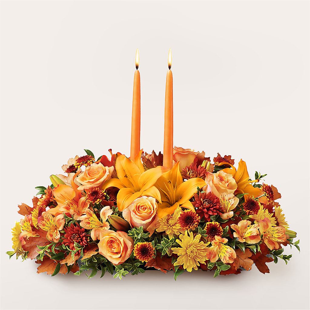 Traditions Centerpiece – Caines Flowers, Barberton OH
