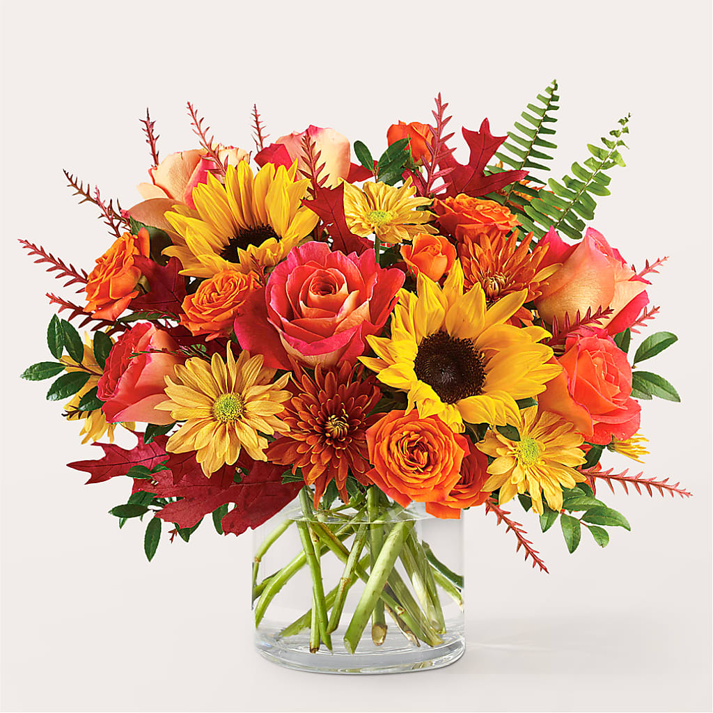 Fall Campfire Bouquet – Caines Flowers, Barberton OH