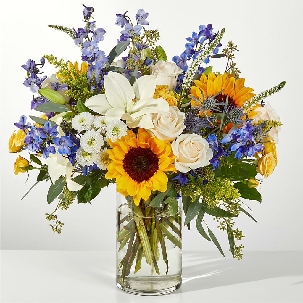 Wonderfully Sunny Bouquet – Caines Flowers, Barberton OH
