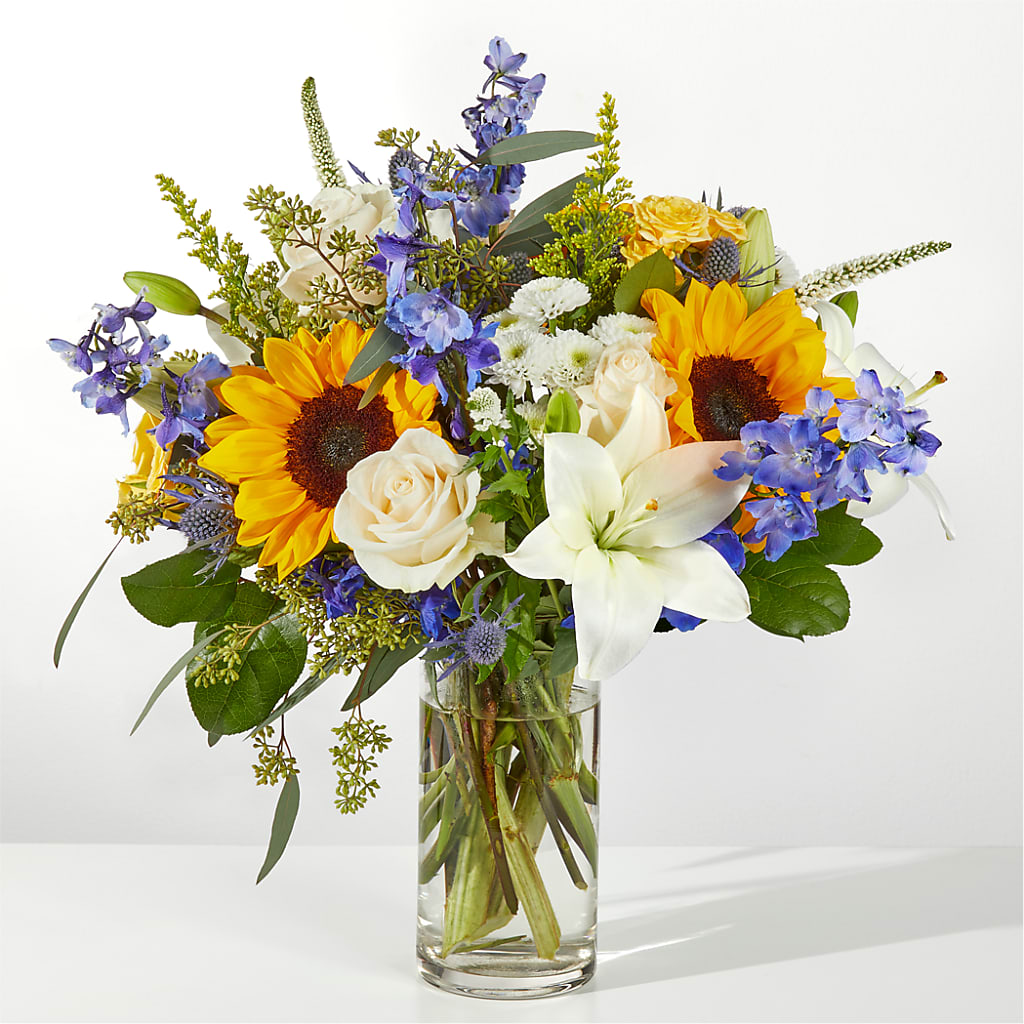 Wonderfully Sunny Bouquet – Caines Flowers, Barberton OH
