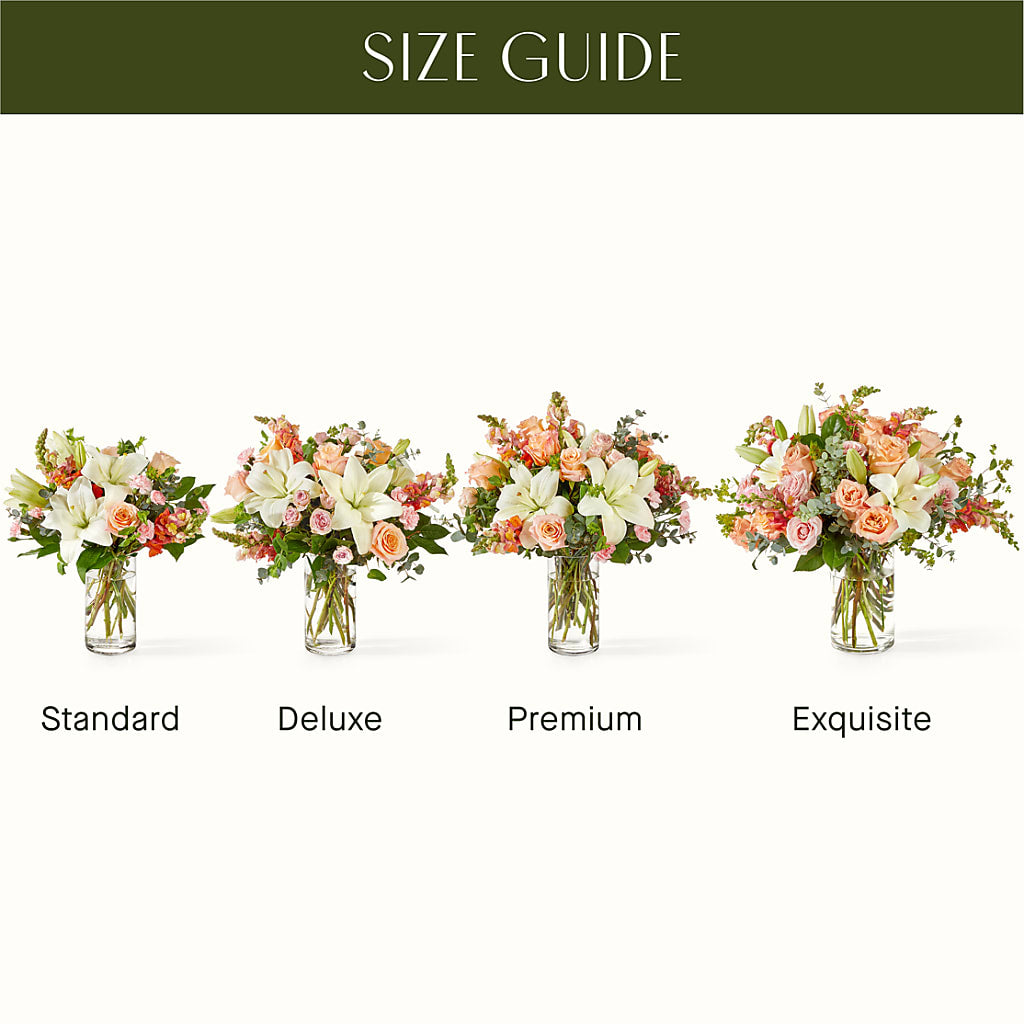 Grapefruit Splash Bouquet – Caines Flowers, Barberton OH