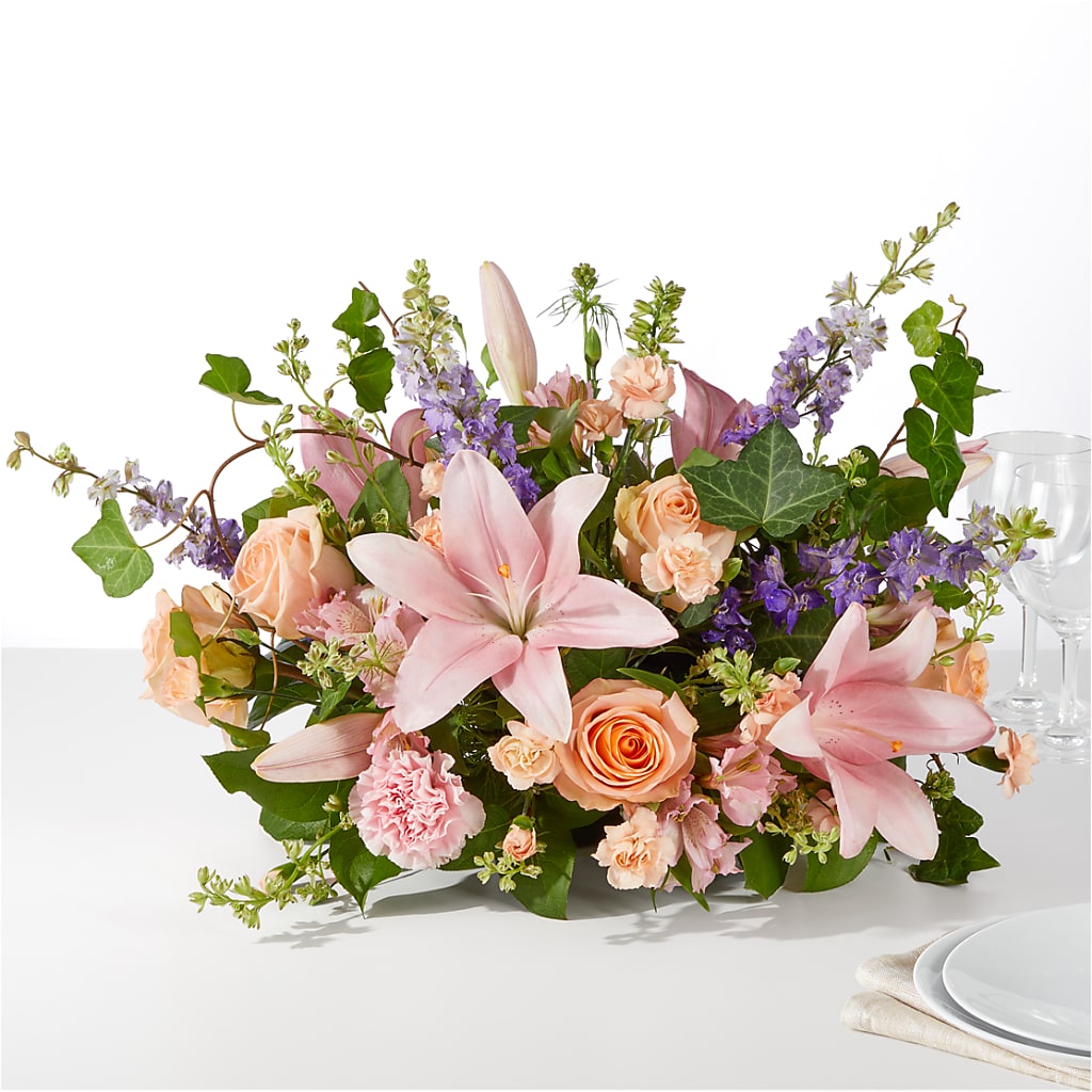 Blossom Time Centerpiece – Caines Flowers, Barberton OH