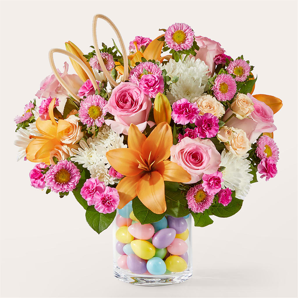 Hop to It Bouquet – Caines Flowers, Barberton OH