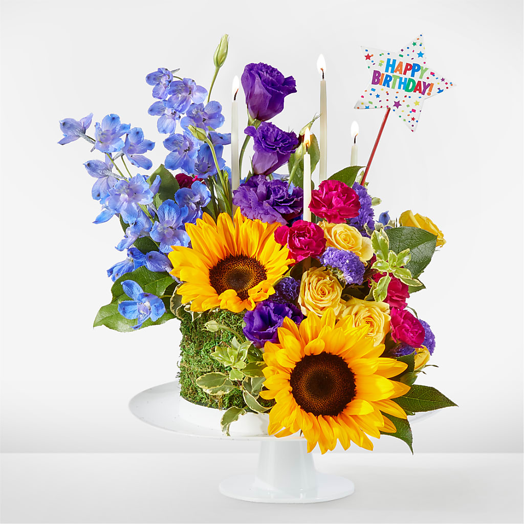 Star of the Day Floral Cake – Caines Flowers, Barberton OH