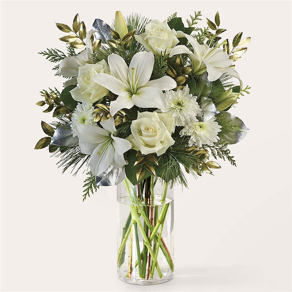 Wintry Mix Bouquet – Caines Flowers, Barberton OH